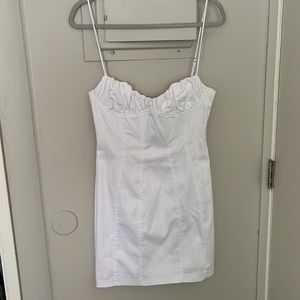 Zara NWT White mini dress